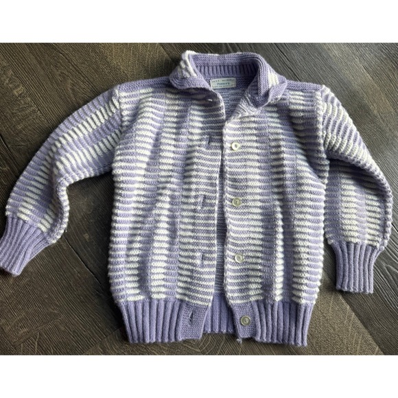 Rare Vintage purple JC Penney's size 3-4 acrylic girls toddler